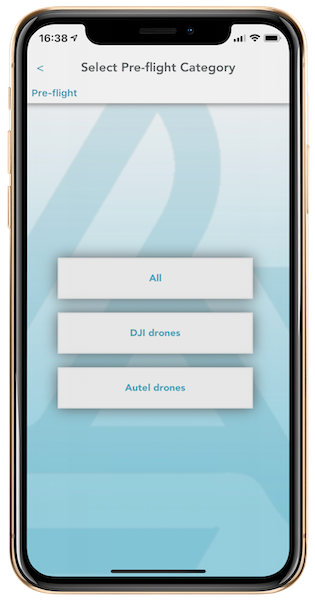 multiple checklists on airdata mobile app